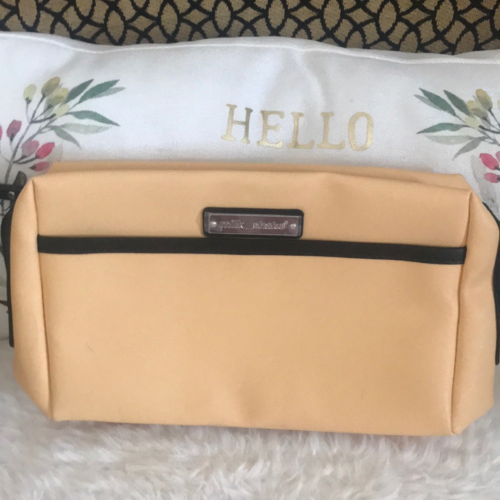 Milk shake cosmetic bag